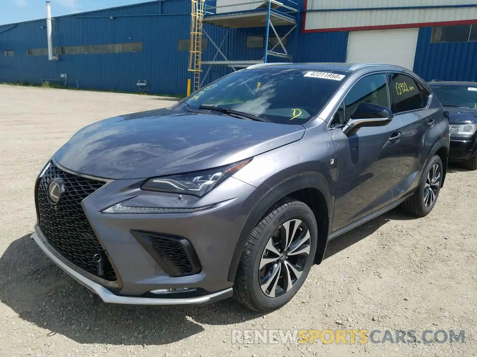 2 Photograph of a damaged car JTJBARBZXK2201186 LEXUS NX 300 BAS 2019