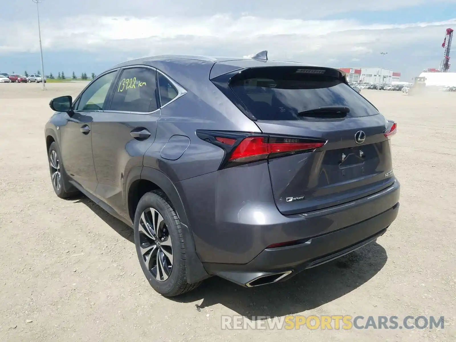 3 Photograph of a damaged car JTJBARBZXK2201186 LEXUS NX 300 BAS 2019