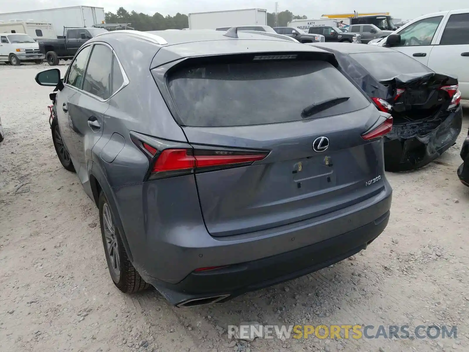 3 Photograph of a damaged car JTJYARBZ4K2133817 LEXUS NX 300 BAS 2019