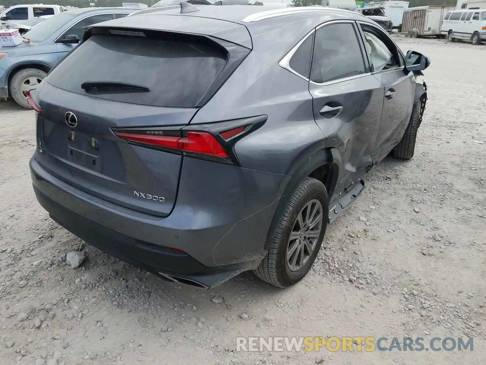 4 Photograph of a damaged car JTJYARBZ4K2133817 LEXUS NX 300 BAS 2019