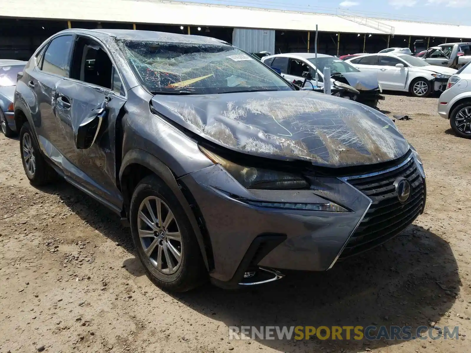 1 Photograph of a damaged car JTJYARBZ8K2130760 LEXUS NX 300 BAS 2019