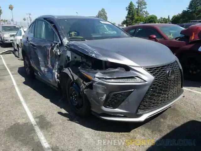 1 Photograph of a damaged car JTJYARBZXK2126340 LEXUS NX 300 BAS 2019