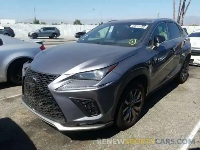 2 Photograph of a damaged car JTJYARBZXK2126340 LEXUS NX 300 BAS 2019