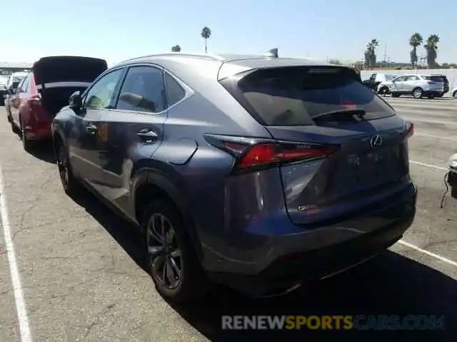 3 Photograph of a damaged car JTJYARBZXK2126340 LEXUS NX 300 BAS 2019