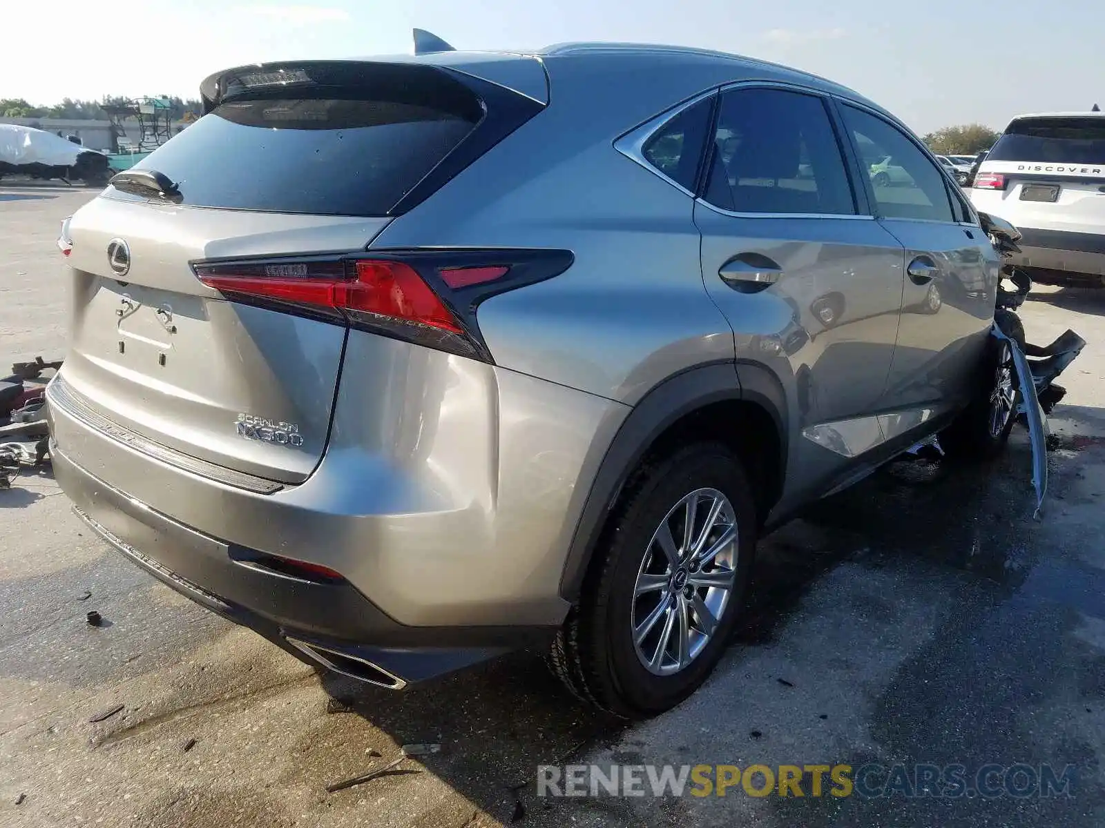 4 Photograph of a damaged car JTJAARBZ0L2158880 LEXUS NX 300 BAS 2020