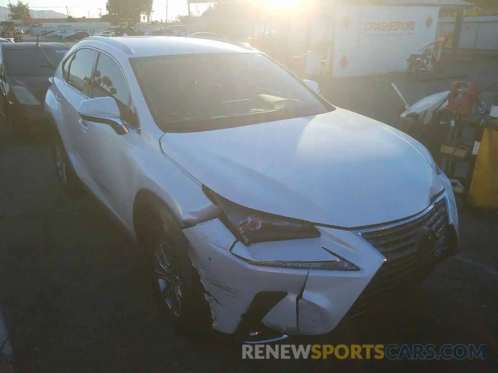 1 Photograph of a damaged car JTJAARBZXL5000996 LEXUS NX 300 BAS 2020