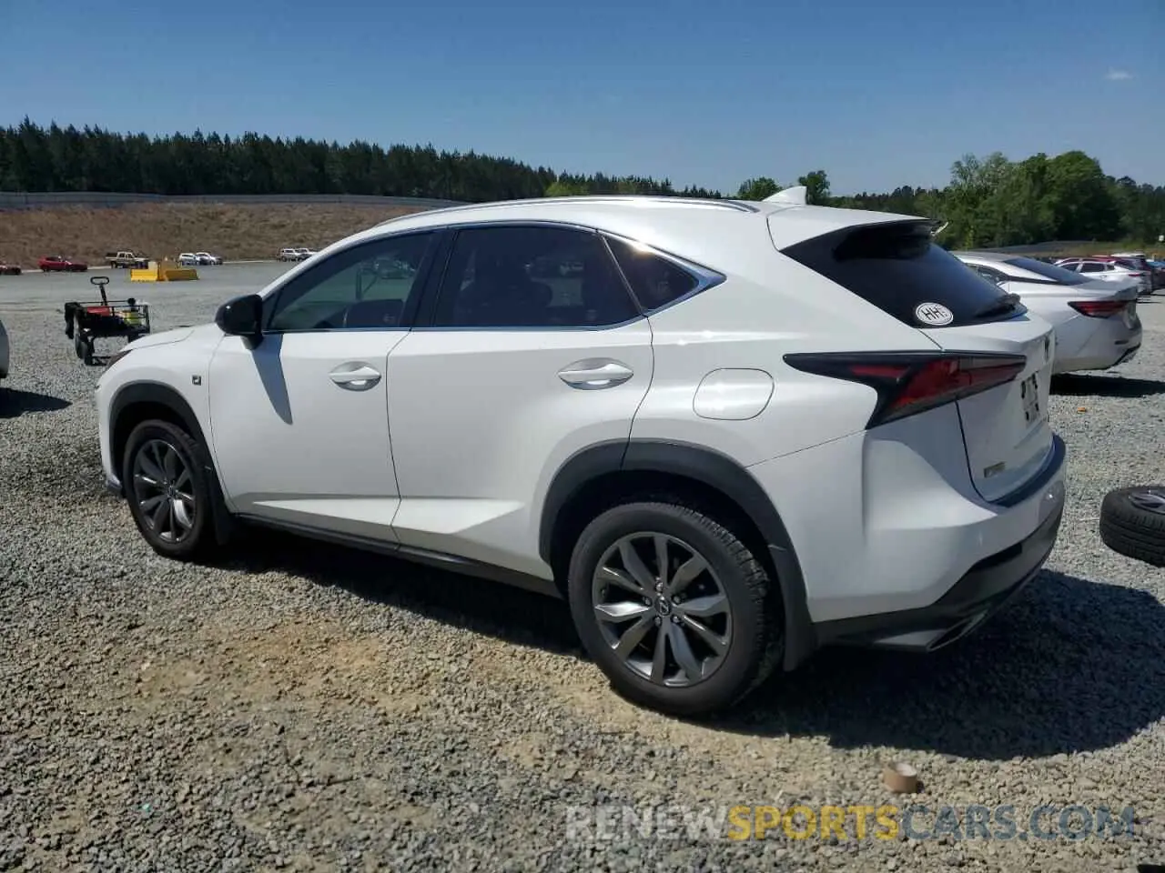 2 Photograph of a damaged car JTJJARBZ8L5005016 LEXUS NX 300 F S 2020