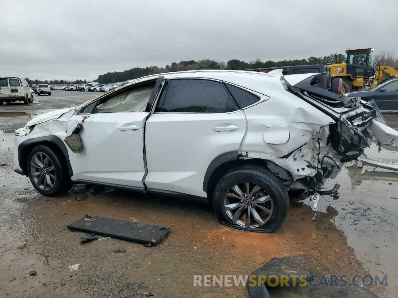 2 Photograph of a damaged car JTJSARBZ1L5019473 LEXUS NX 300 F S 2020