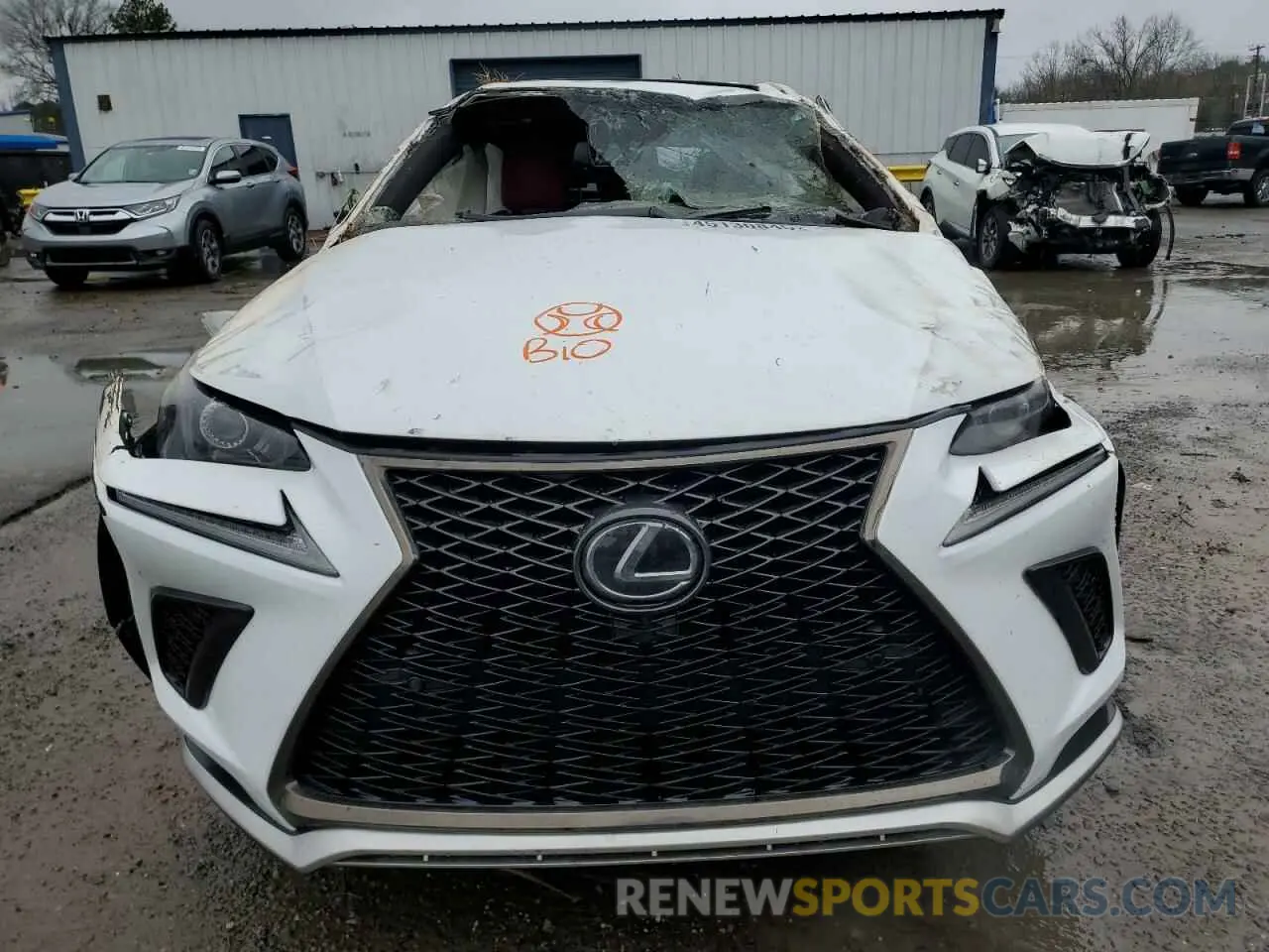 5 Photograph of a damaged car JTJSARBZ1L5019473 LEXUS NX 300 F S 2020
