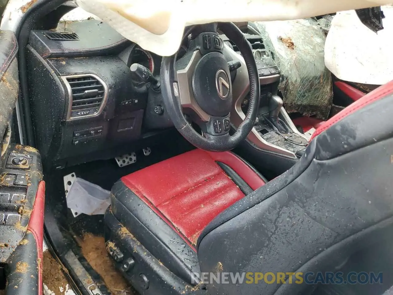 8 Photograph of a damaged car JTJSARBZ1L5019473 LEXUS NX 300 F S 2020