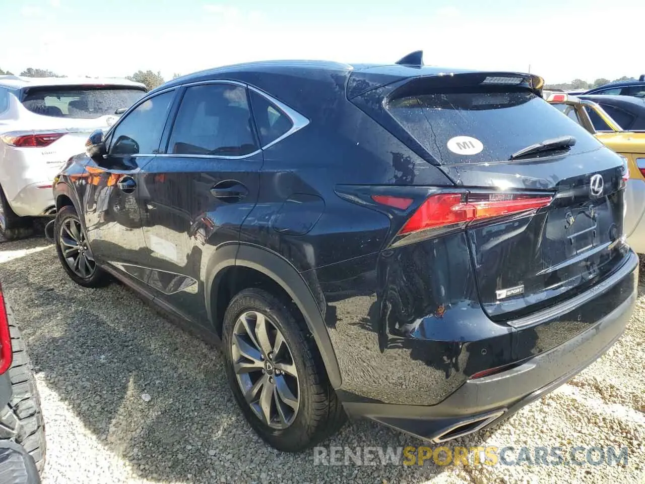 2 Photograph of a damaged car JTJSARBZ4L2177520 LEXUS NX 300 F S 2020