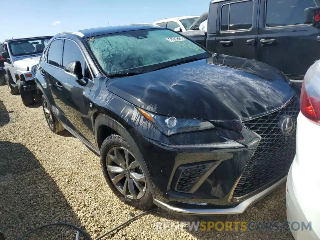 4 Photograph of a damaged car JTJSARBZ4L2177520 LEXUS NX 300 F S 2020