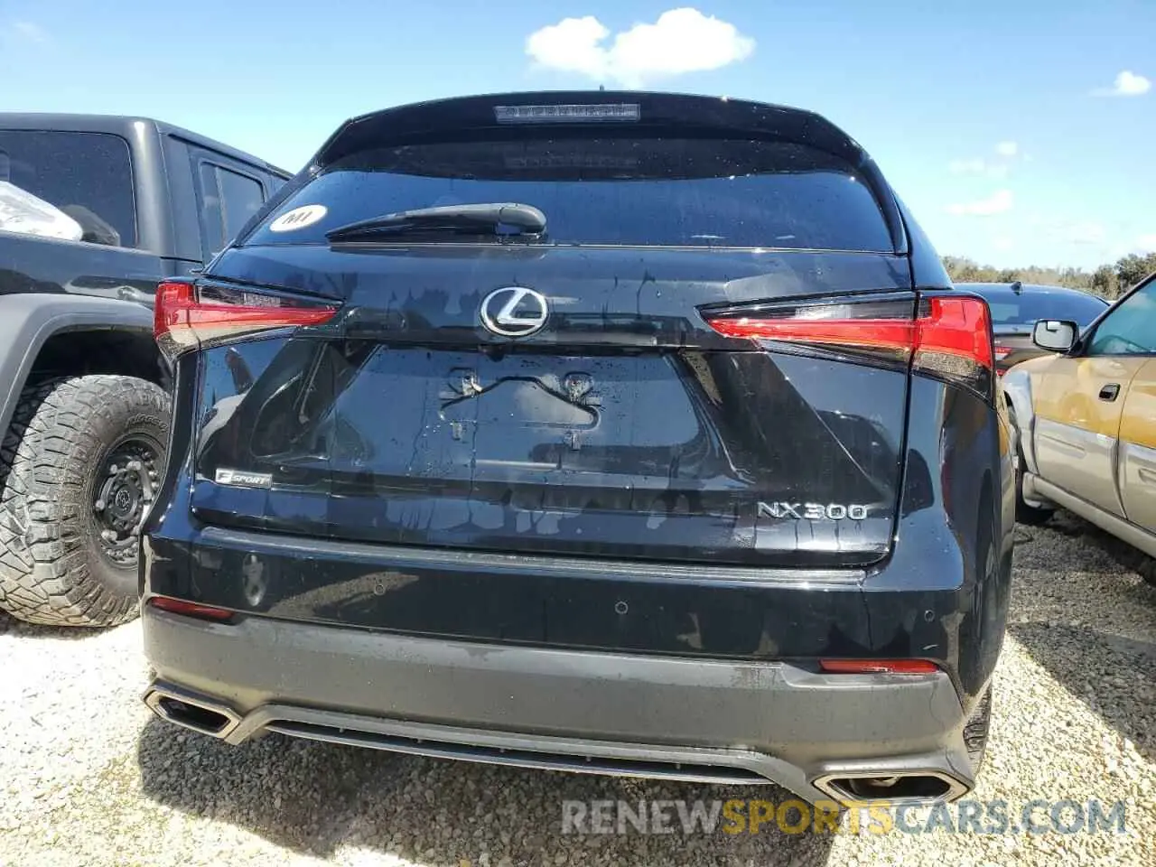 6 Photograph of a damaged car JTJSARBZ4L2177520 LEXUS NX 300 F S 2020
