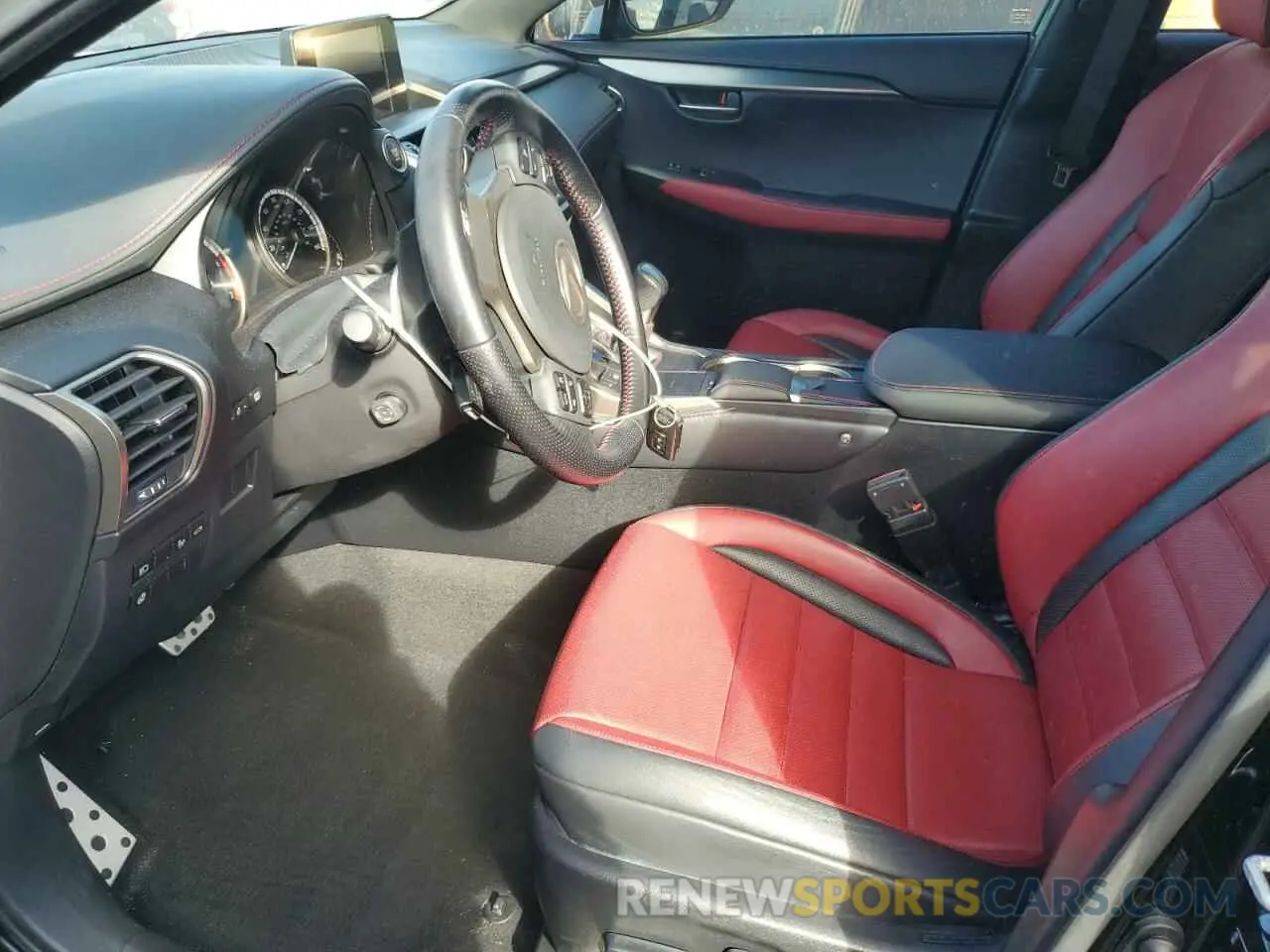 7 Photograph of a damaged car JTJSARBZ4L2177520 LEXUS NX 300 F S 2020