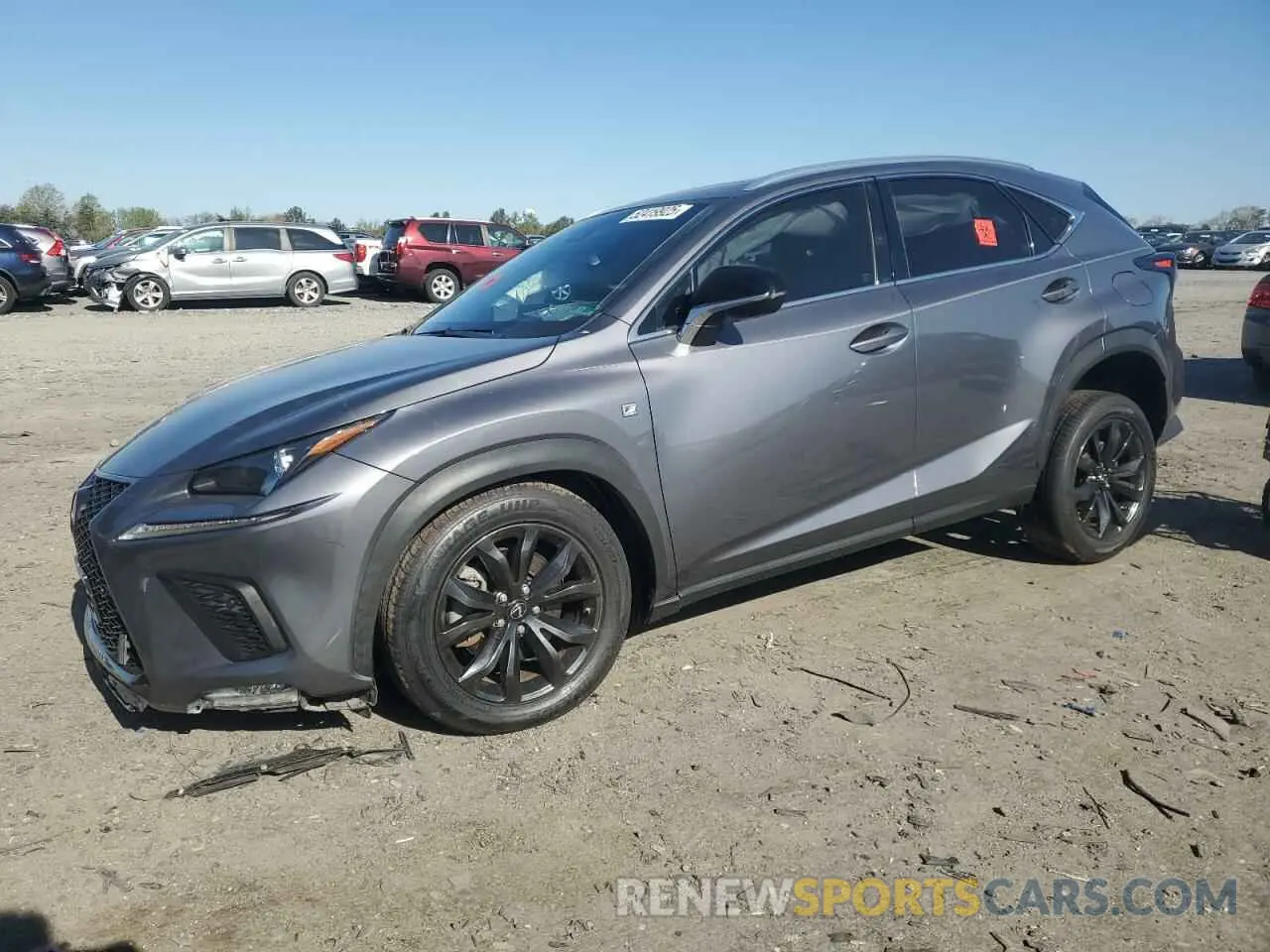 1 Photograph of a damaged car JTJSARBZ4L5007172 LEXUS NX 300 F S 2020