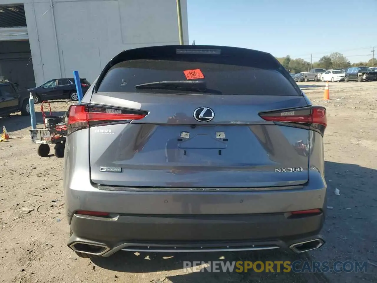 6 Photograph of a damaged car JTJSARBZ4L5007172 LEXUS NX 300 F S 2020