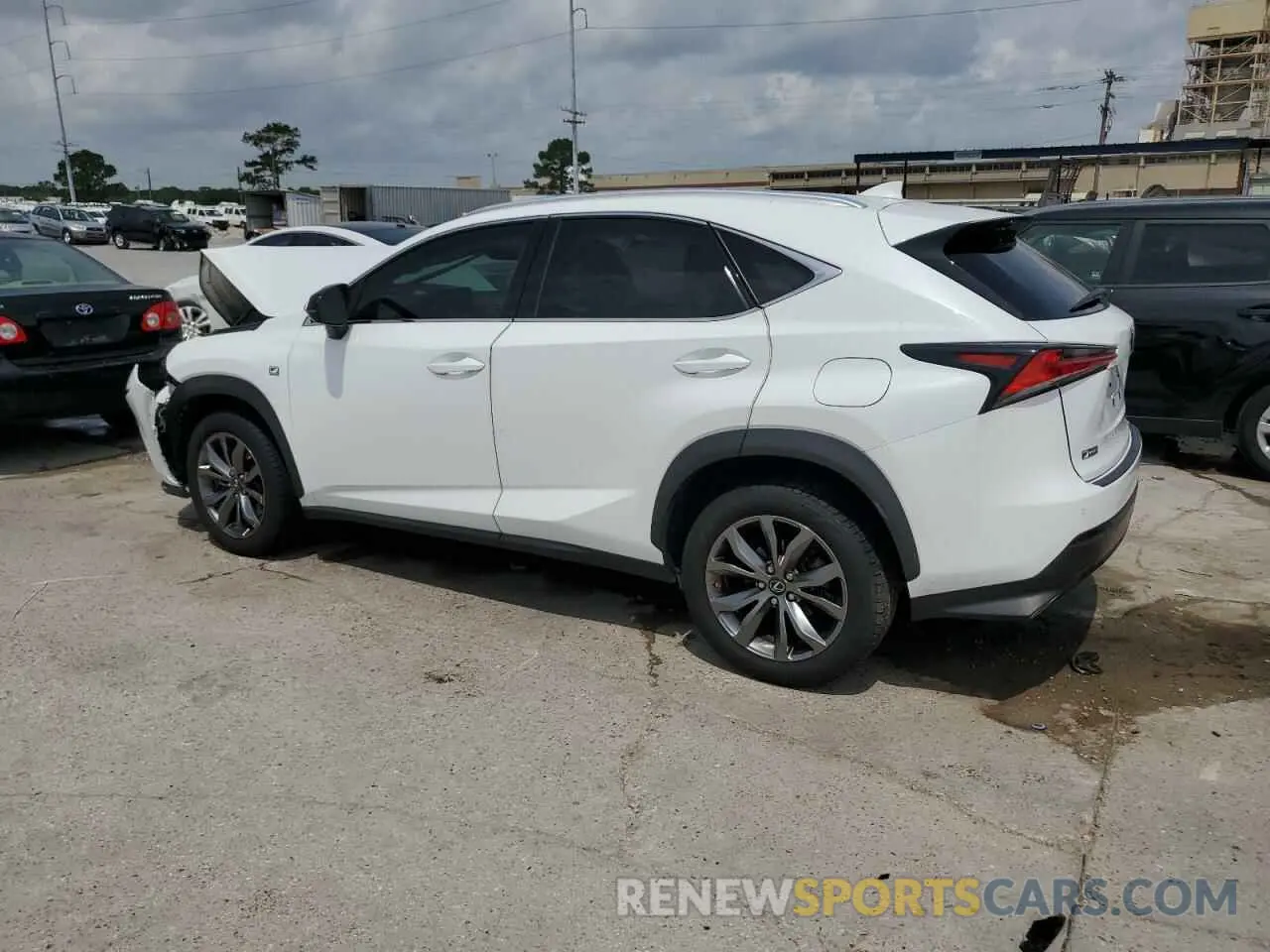 2 Photograph of a damaged car JTJSARBZ5L5010517 LEXUS NX 300 F S 2020