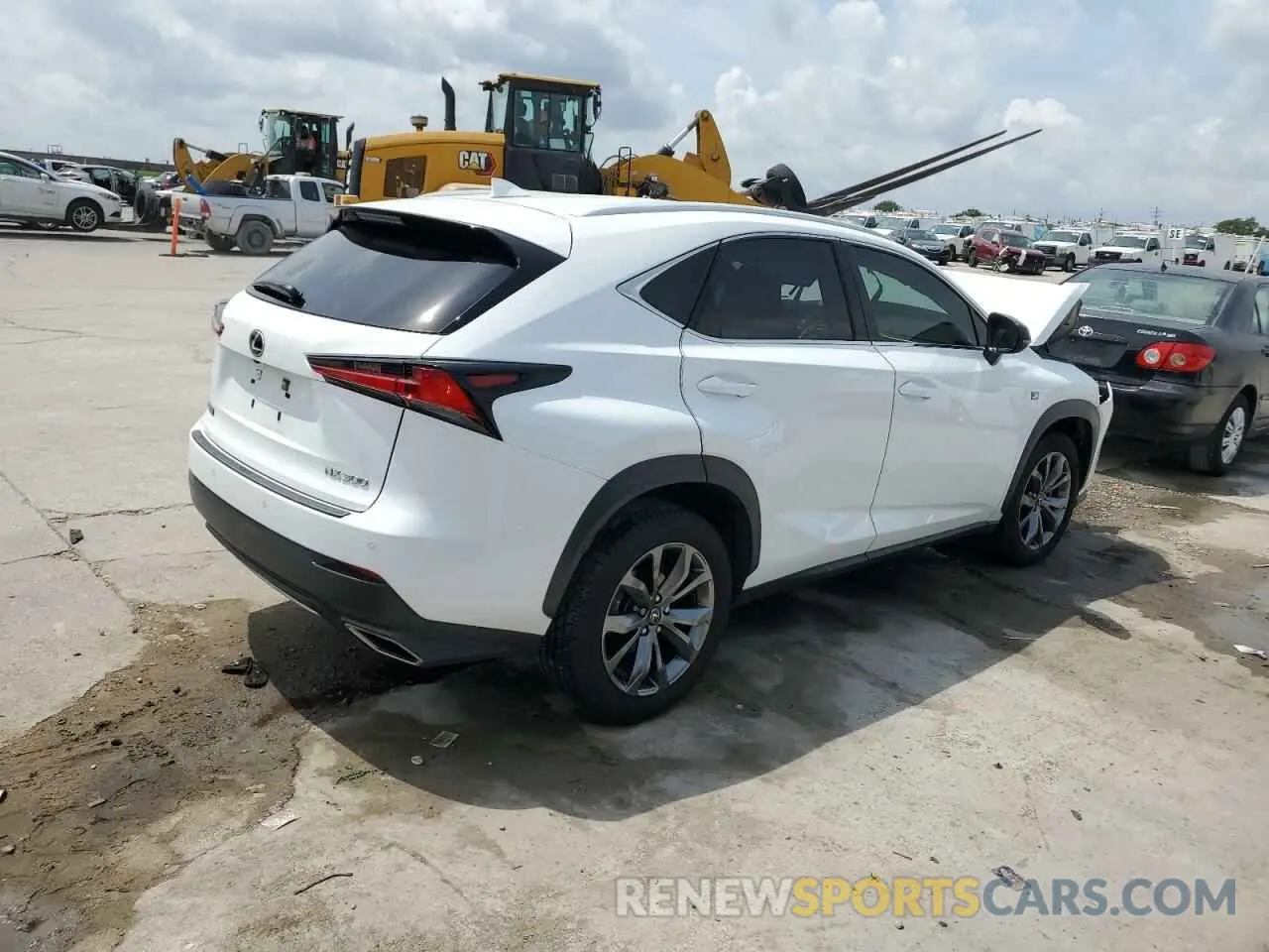 3 Photograph of a damaged car JTJSARBZ5L5010517 LEXUS NX 300 F S 2020