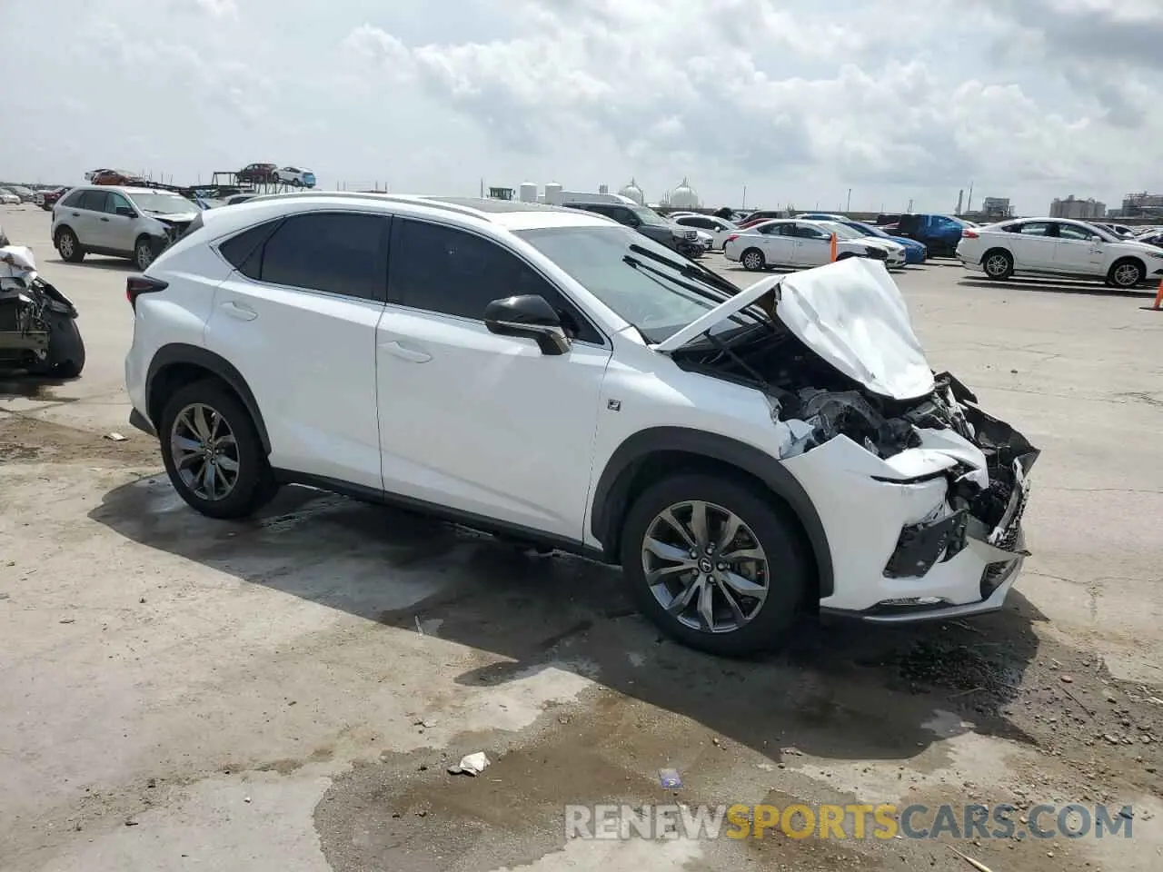 4 Photograph of a damaged car JTJSARBZ5L5010517 LEXUS NX 300 F S 2020