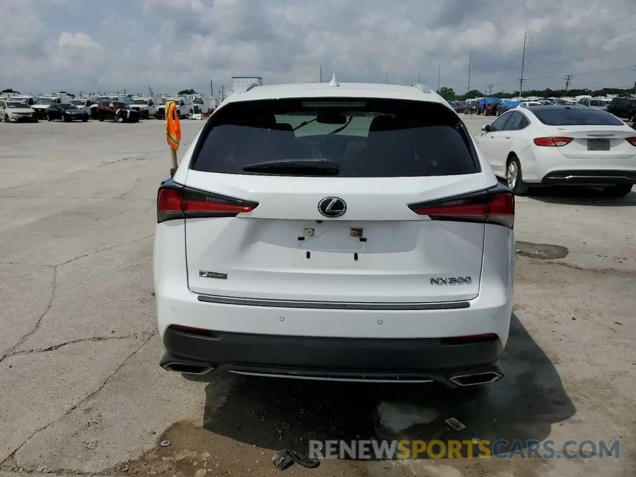 6 Photograph of a damaged car JTJSARBZ5L5010517 LEXUS NX 300 F S 2020
