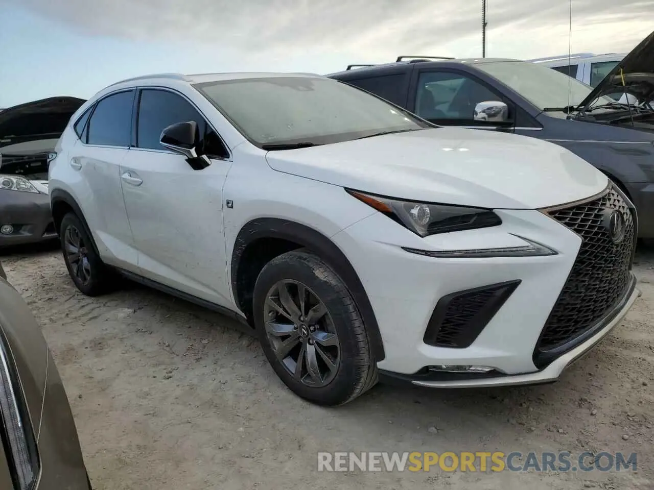4 Photograph of a damaged car JTJSARBZ5L5012235 LEXUS NX 300 F S 2020