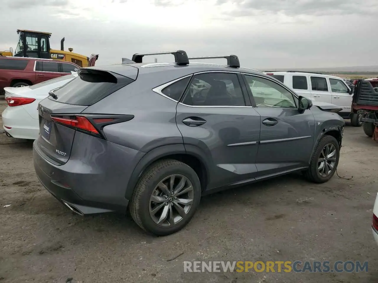 3 Photograph of a damaged car JTJSARBZ8L2173891 LEXUS NX 300 F S 2020