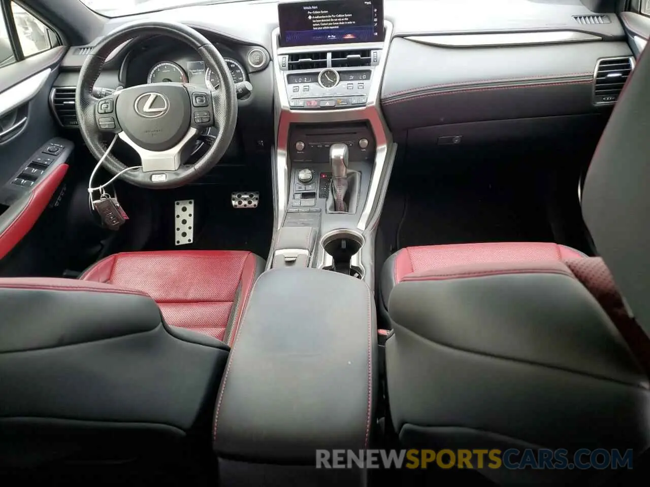 8 Photograph of a damaged car JTJSARBZ8L2173891 LEXUS NX 300 F S 2020