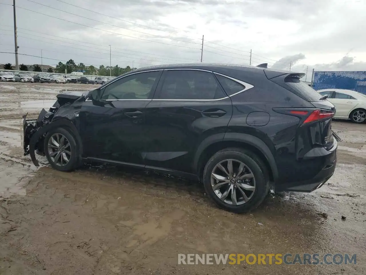 2 Photograph of a damaged car JTJSARBZXL2171334 LEXUS NX 300 F S 2020