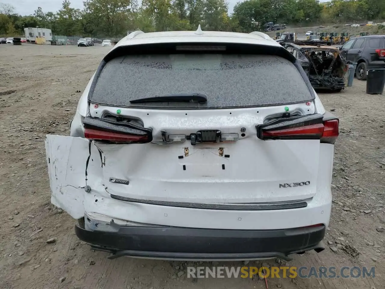 6 Photograph of a damaged car JTJSARDZ0L2233918 LEXUS NX 300 F S 2020