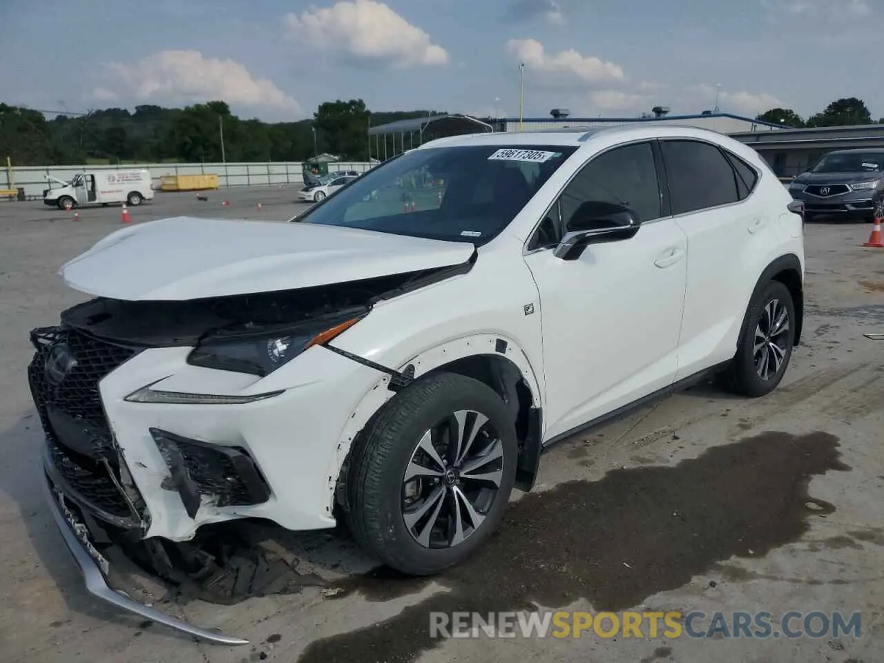 1 Photograph of a damaged car JTJSARDZ1L2235368 LEXUS NX 300 F S 2020