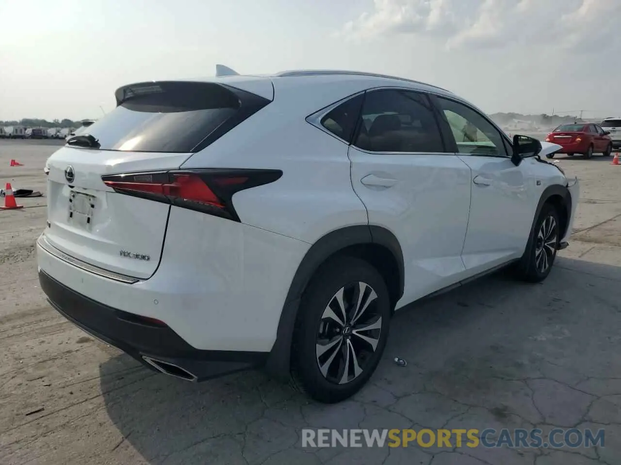 3 Photograph of a damaged car JTJSARDZ1L2235368 LEXUS NX 300 F S 2020