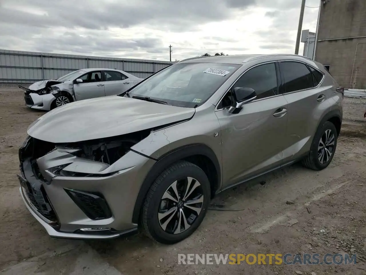 1 Photograph of a damaged car JTJSARDZ1L5004095 LEXUS NX 300 F S 2020