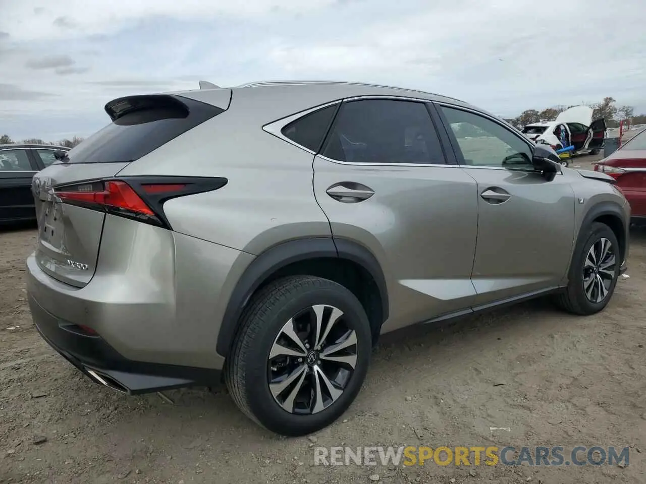 3 Photograph of a damaged car JTJSARDZ1L5004095 LEXUS NX 300 F S 2020