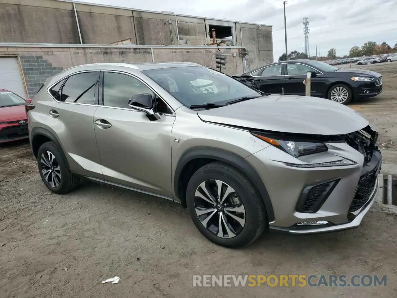 4 Photograph of a damaged car JTJSARDZ1L5004095 LEXUS NX 300 F S 2020