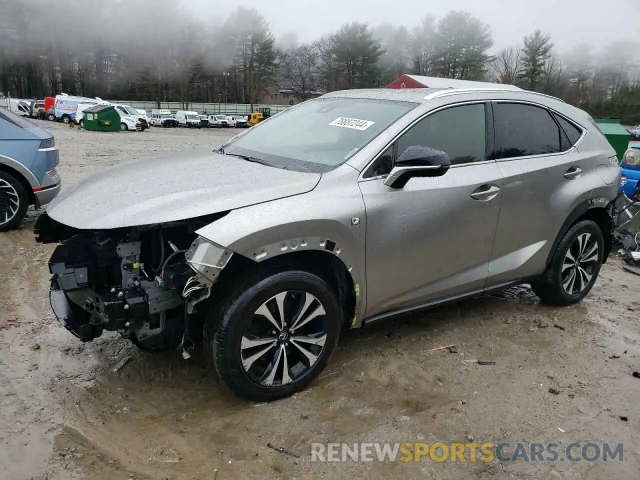 1 Photograph of a damaged car JTJSARDZ2L2222242 LEXUS NX 300 F S 2020