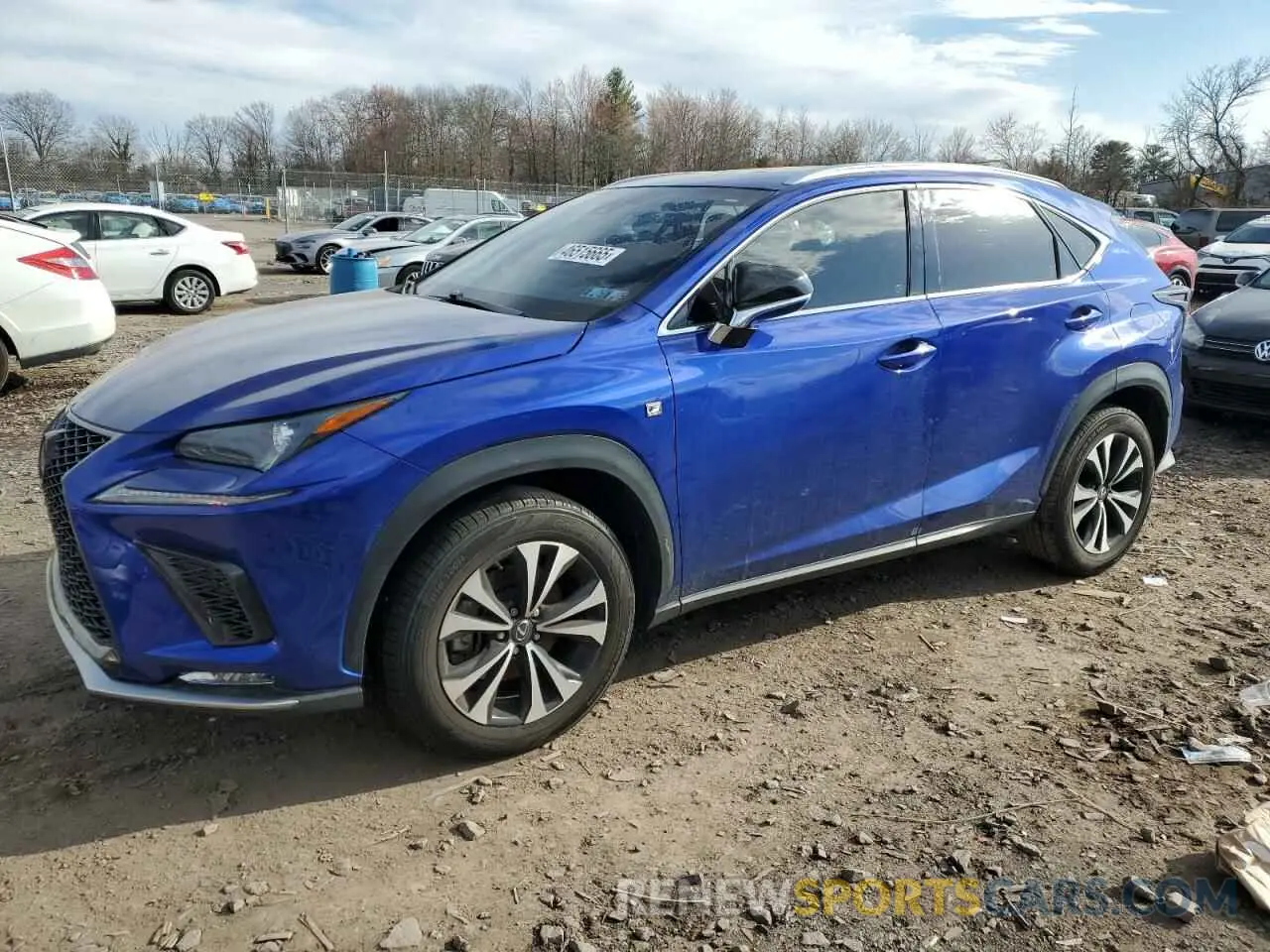 1 Photograph of a damaged car JTJSARDZ2L2223679 LEXUS NX 300 F S 2020