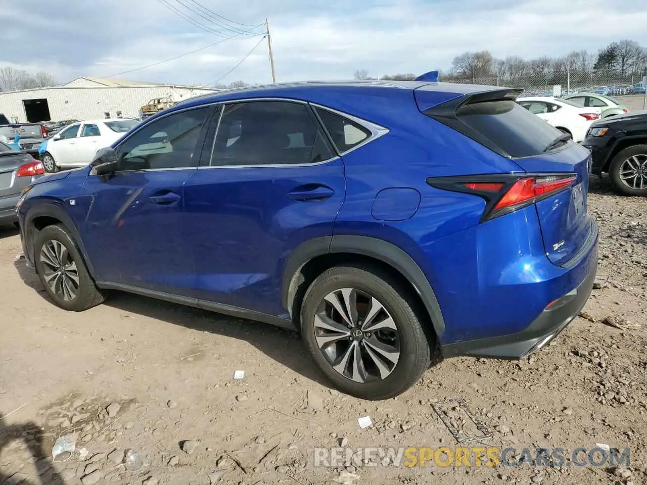 2 Photograph of a damaged car JTJSARDZ2L2223679 LEXUS NX 300 F S 2020