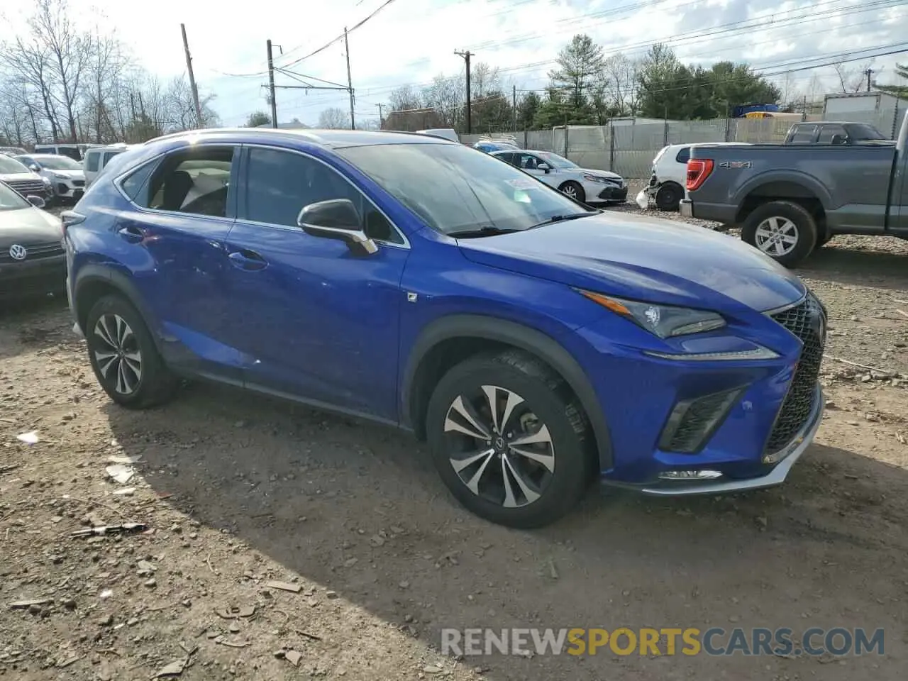 4 Photograph of a damaged car JTJSARDZ2L2223679 LEXUS NX 300 F S 2020