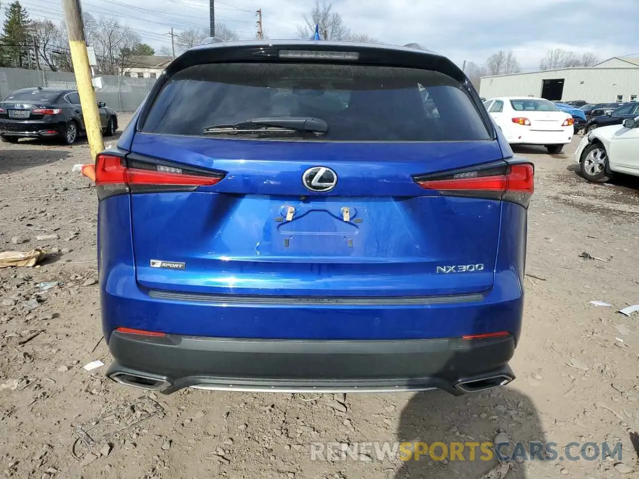 6 Photograph of a damaged car JTJSARDZ2L2223679 LEXUS NX 300 F S 2020