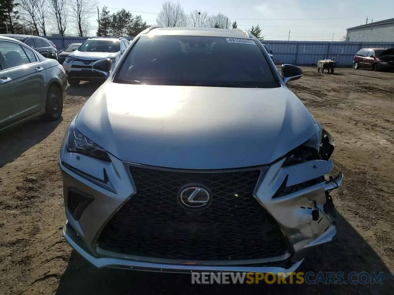 5 Photograph of a damaged car JTJSARDZ2L5003795 LEXUS NX 300 F S 2020