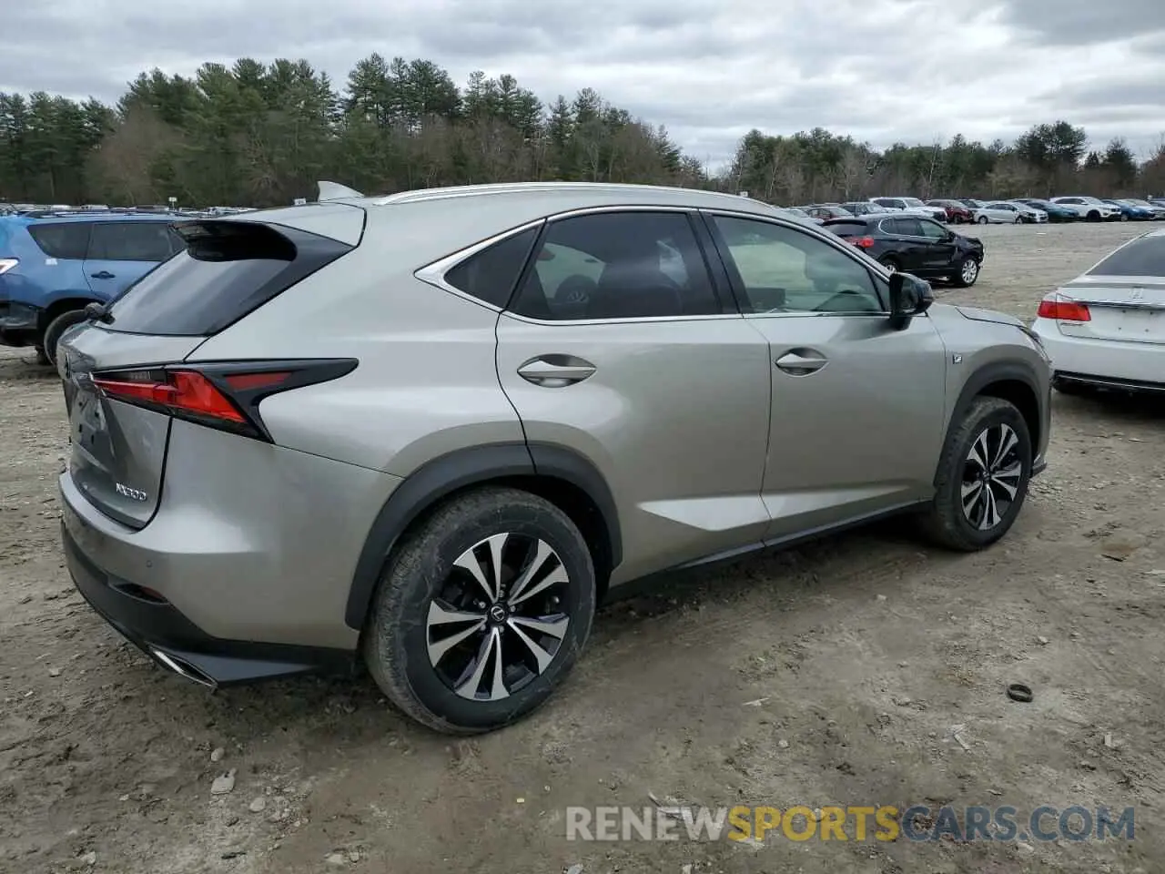 3 Photograph of a damaged car JTJSARDZ3L2222248 LEXUS NX 300 F S 2020