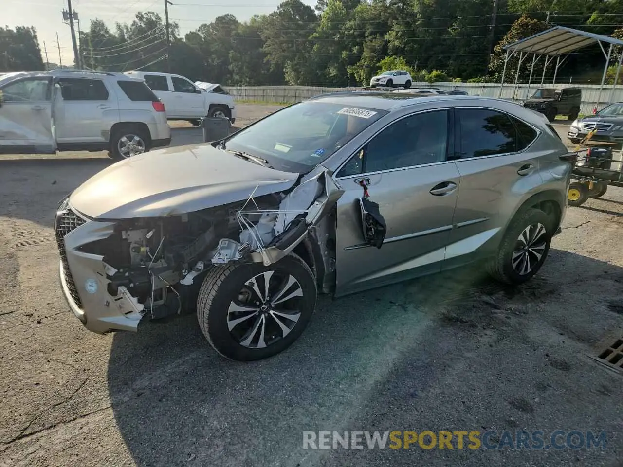 1 Photograph of a damaged car JTJSARDZ4L2231265 LEXUS NX 300 F S 2020