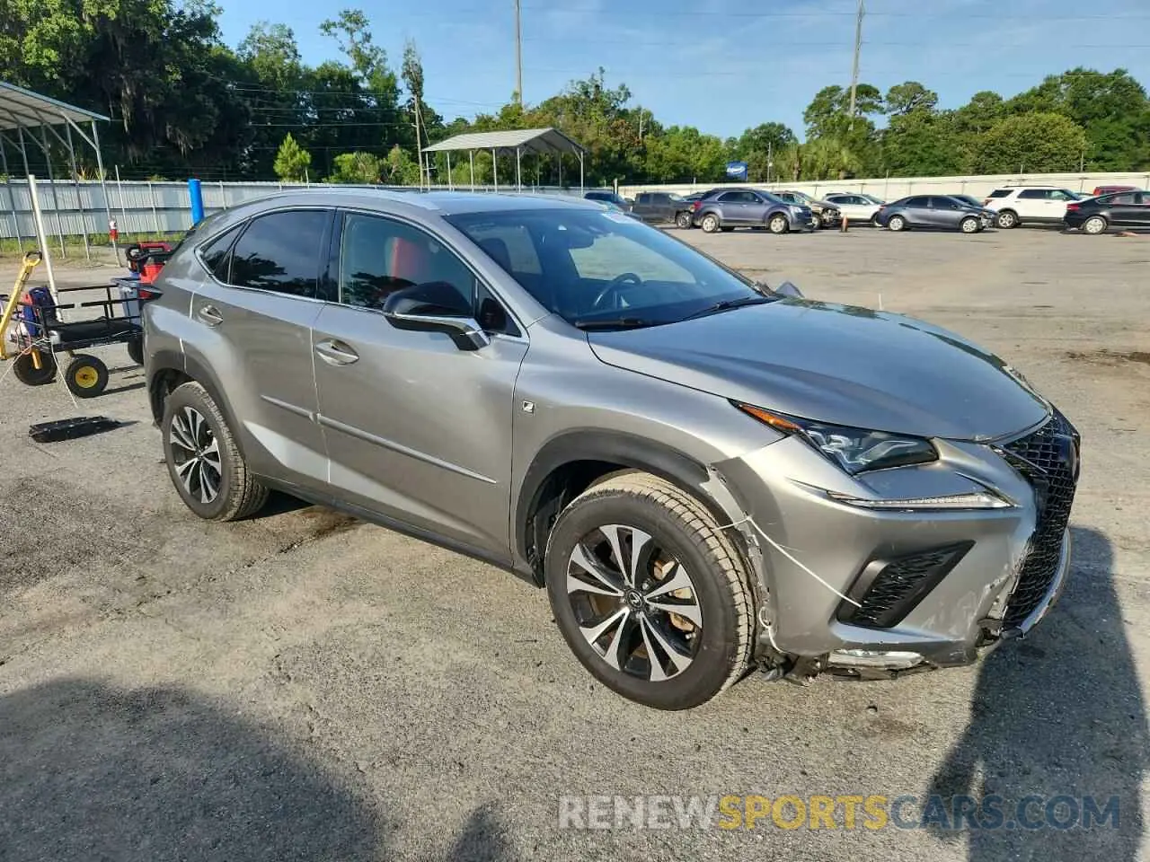 4 Photograph of a damaged car JTJSARDZ4L2231265 LEXUS NX 300 F S 2020