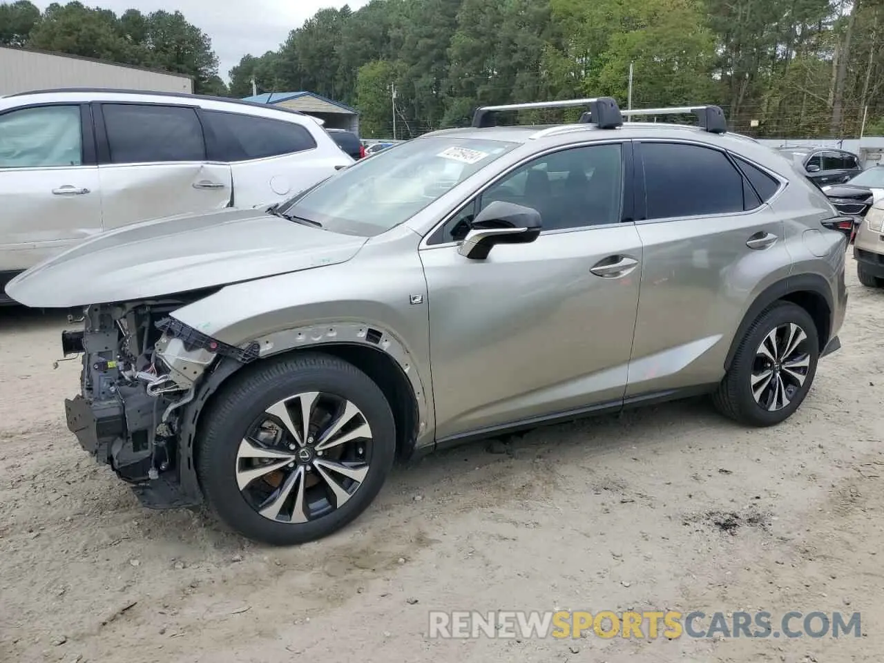 1 Photograph of a damaged car JTJSARDZ5L2230884 LEXUS NX 300 F S 2020