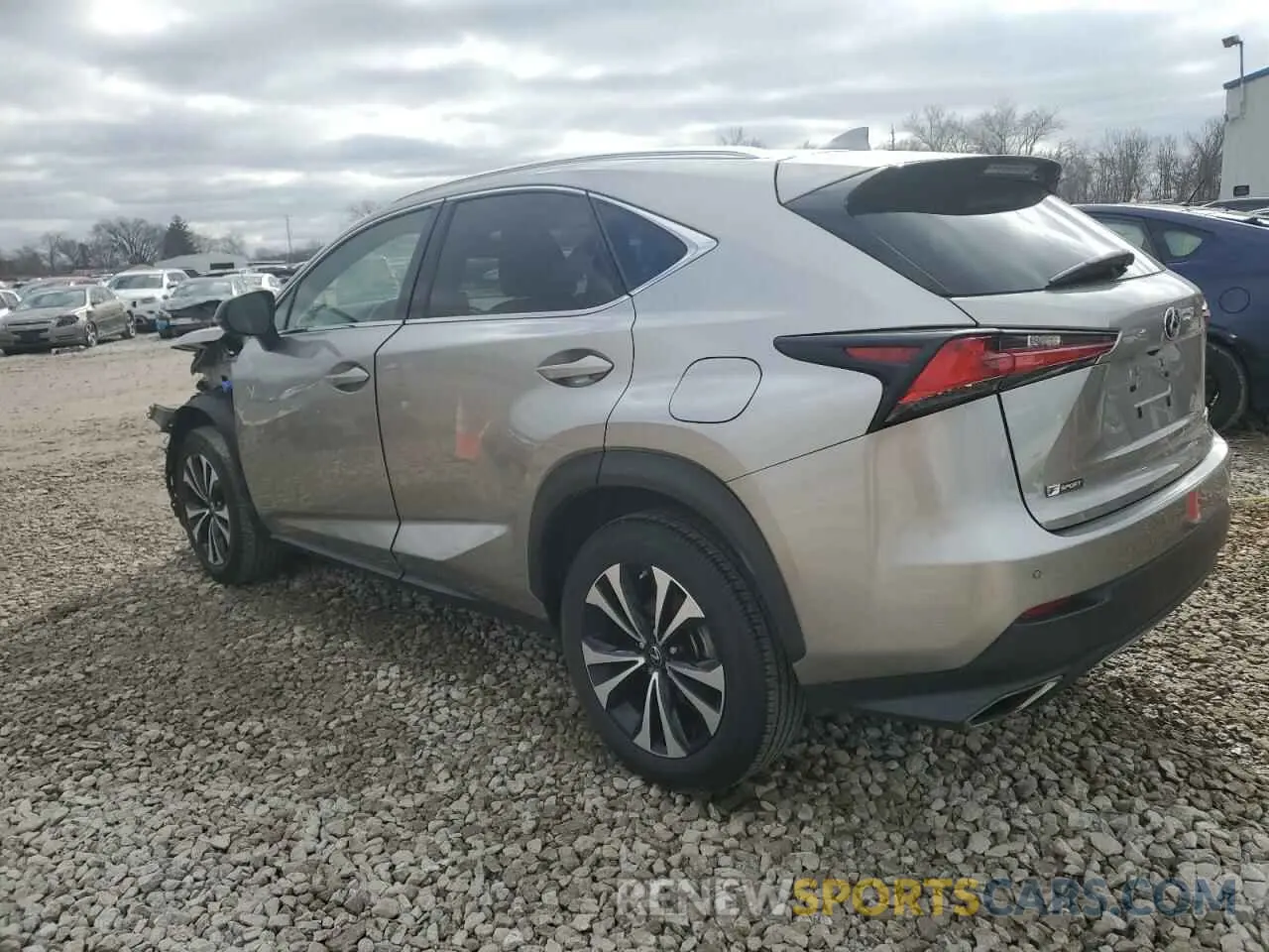 2 Photograph of a damaged car JTJSARDZ5L2231100 LEXUS NX 300 F S 2020