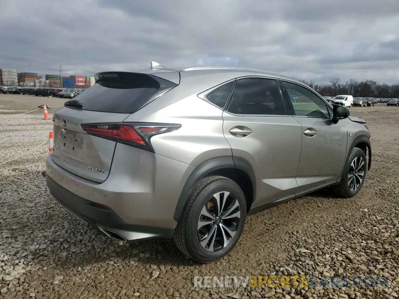 3 Photograph of a damaged car JTJSARDZ5L2231100 LEXUS NX 300 F S 2020