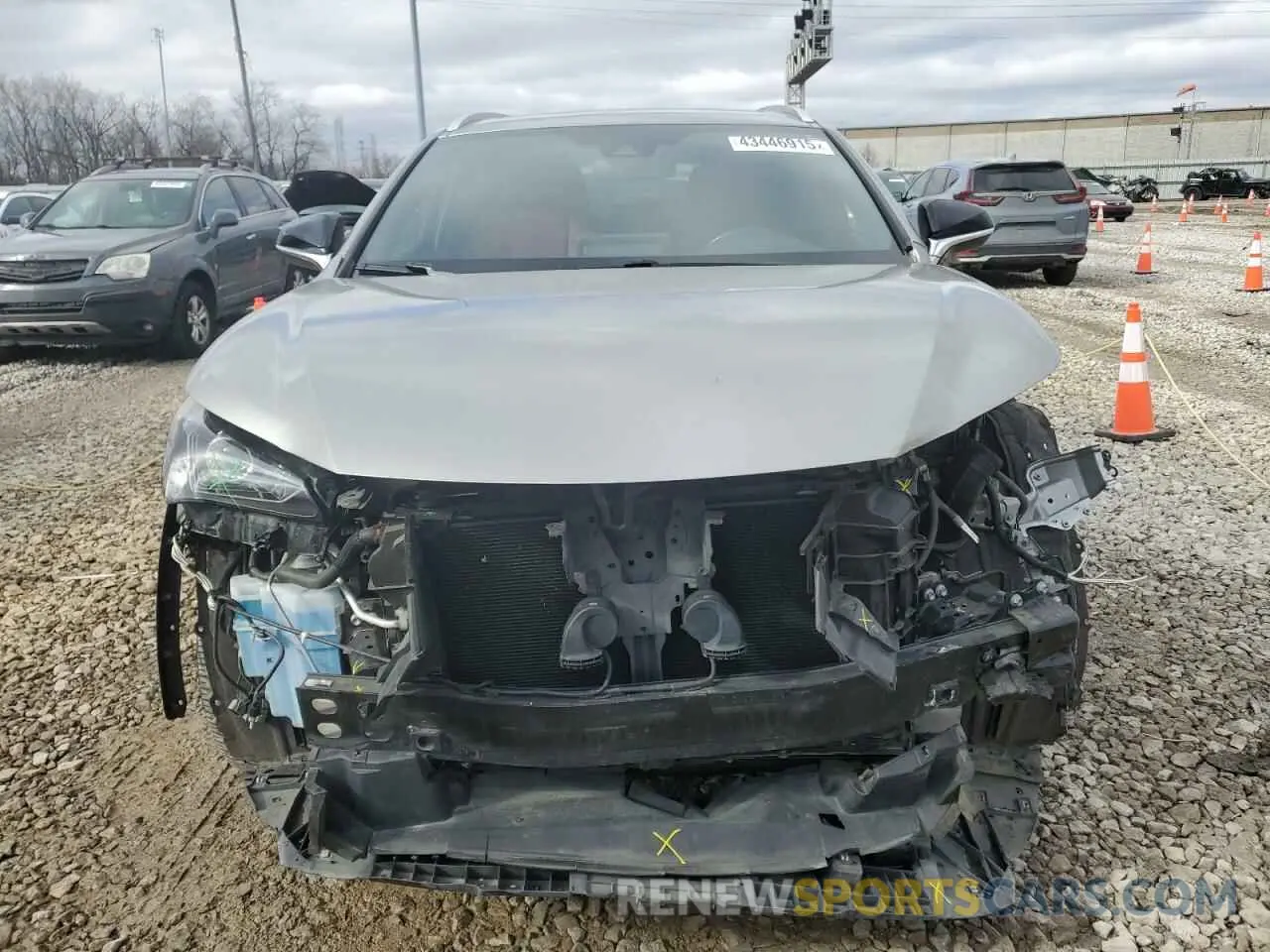 5 Photograph of a damaged car JTJSARDZ5L2231100 LEXUS NX 300 F S 2020
