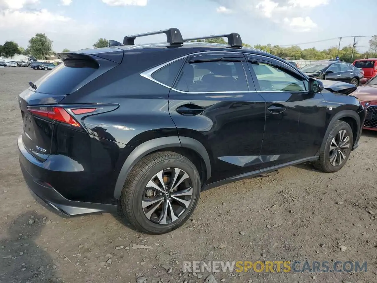 3 Photograph of a damaged car JTJSARDZ6L2218193 LEXUS NX 300 F S 2020