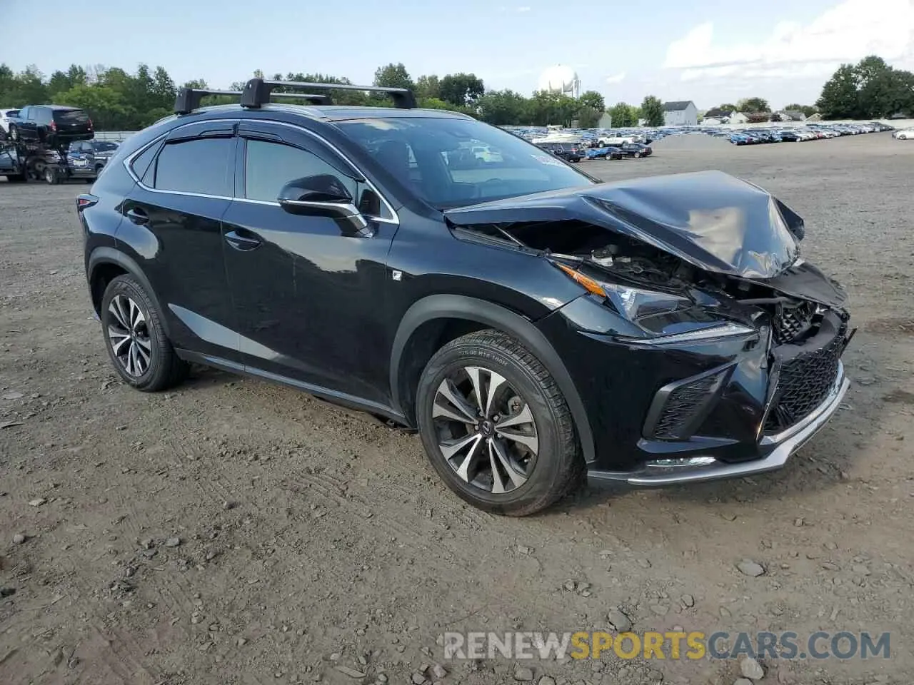 4 Photograph of a damaged car JTJSARDZ6L2218193 LEXUS NX 300 F S 2020
