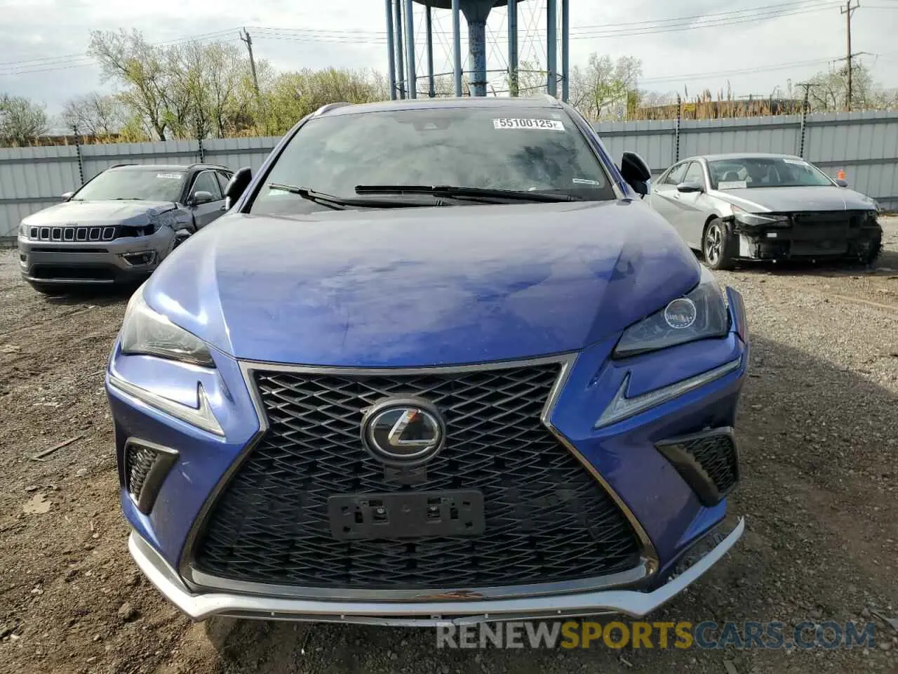 5 Photograph of a damaged car JTJSARDZ6L2224771 LEXUS NX 300 F S 2020